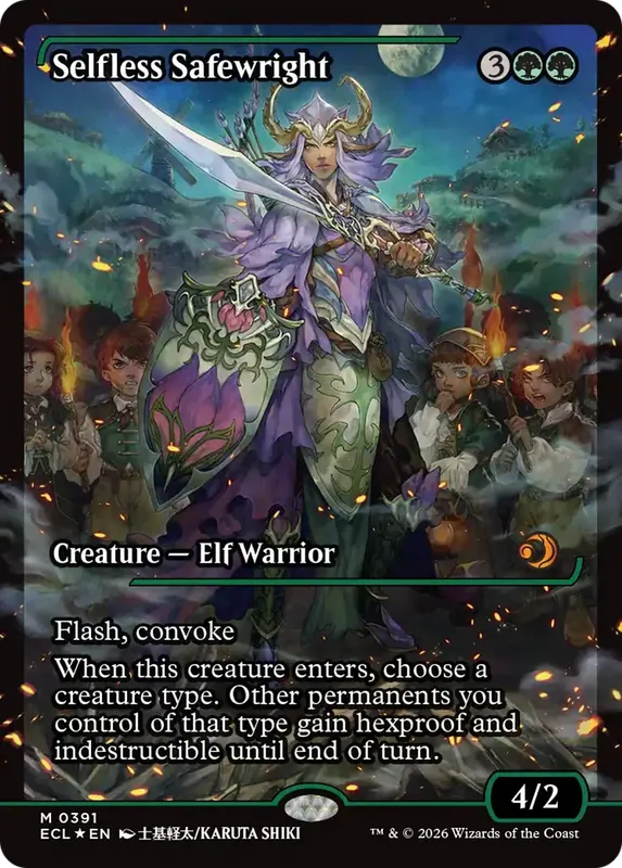 Selfless Safewright (Showcase) [Lorwyn Eclipsed]