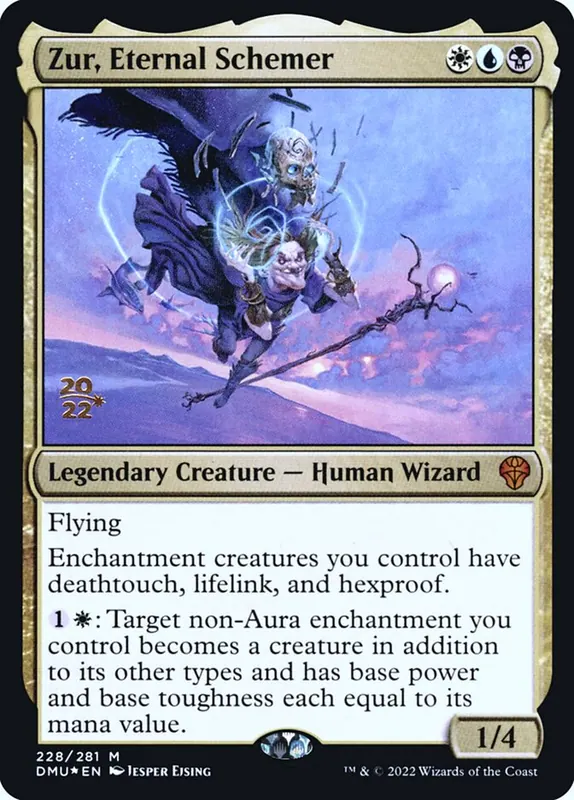 Zur, Eternal Schemer [Dominaria United Promos]