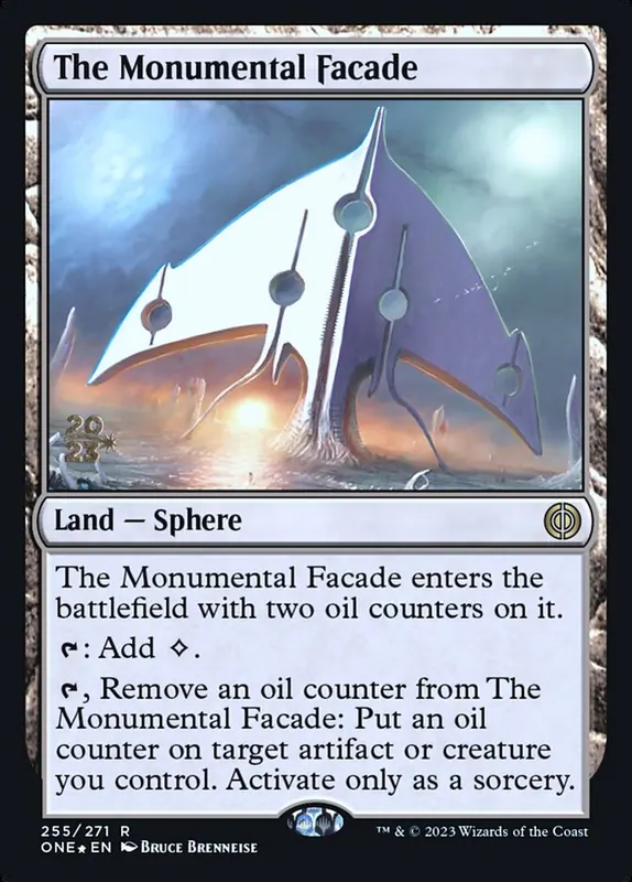 The Monumental Facade [Phyrexia: All Will Be One Promos]
