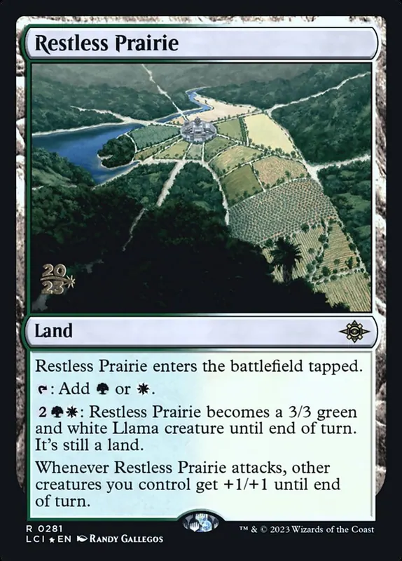 Restless Prairie [The Lost Caverns of Ixalan Promos]