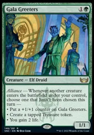 Gala Greeters (Promo Pack) [Streets of New Capenna Promos] - Español