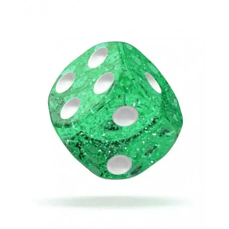 OAKIE DOAKIE DICE DADOS D6 12 MM SPECKLED - VERDE (36)