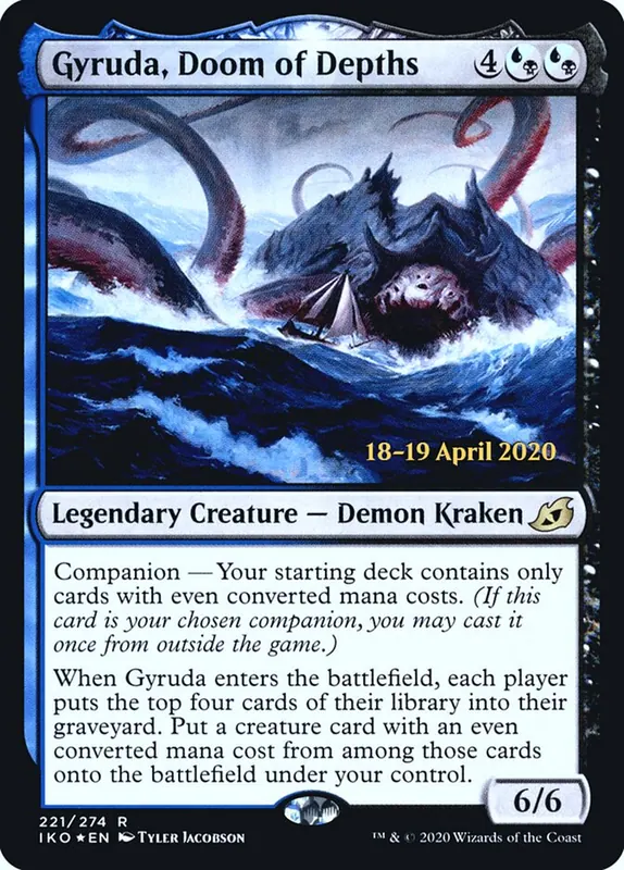 Gyruda, Doom of Depths [Ikoria: Lair of Behemoths Promos]
