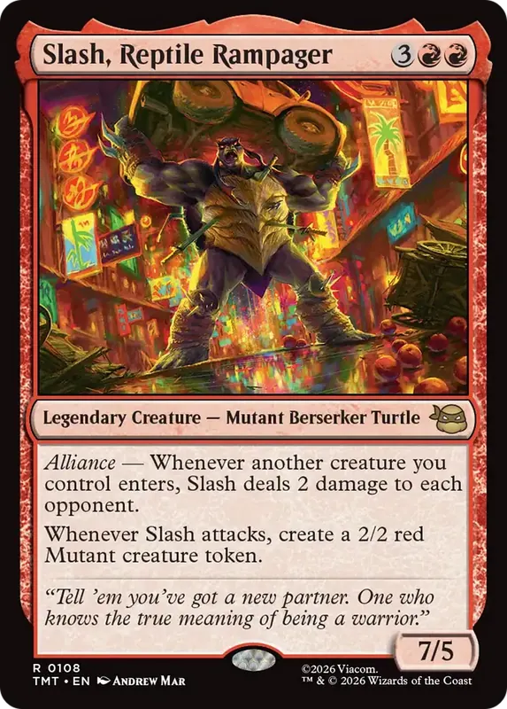 Slash, Reptile Rampager [Teenage Mutant Ninja Turtles]