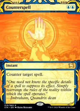 Counterspell (Foil Etched) [Strixhaven: Mystical Archive]