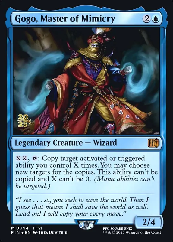 Gogo, Master of Mimicry [Final Fantasy Promos]