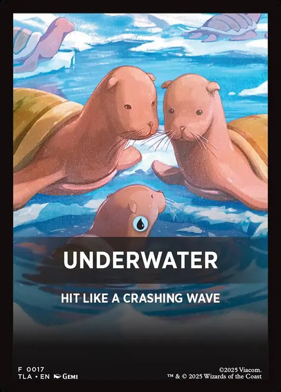 Underwater [Avatar: The Last Airbender Jumpstart Front Cards]