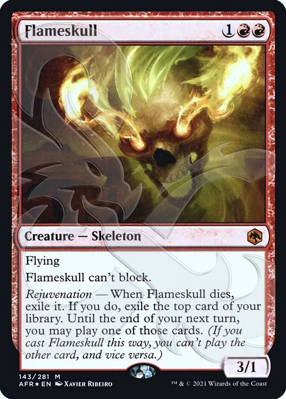 Flameskull [Adventures in the Forgotten Realms Promos]