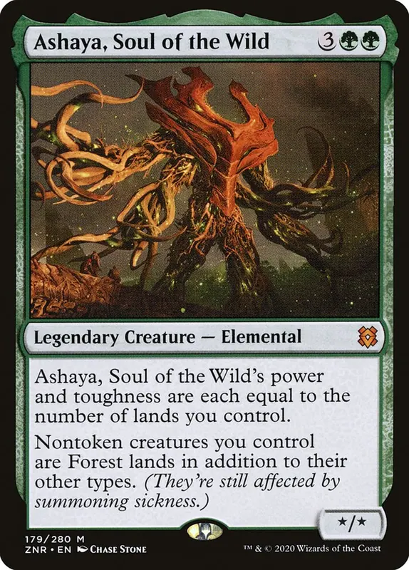 Ashaya, Soul of the Wild [Zendikar Rising] - Español