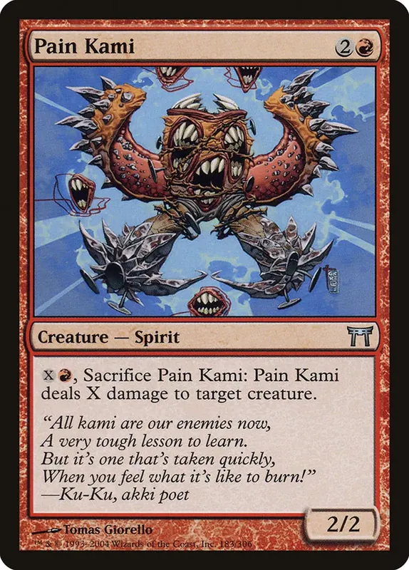 Pain Kami [Champions of Kamigawa]