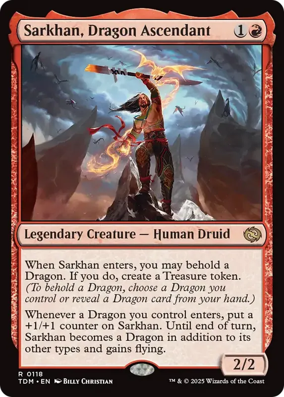 Sarkhan, Dragon Ascendant (118) - Español [Tarkir: Dragonstorm]