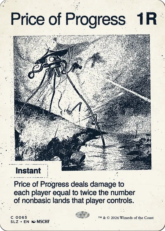 Price of Progress (0065) [Secret Lair x MSCHF: The Zeta Set]