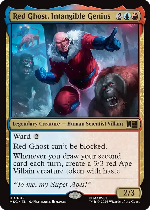 Red Ghost, Intangible Genius [Marvel Super Heroes Commander]