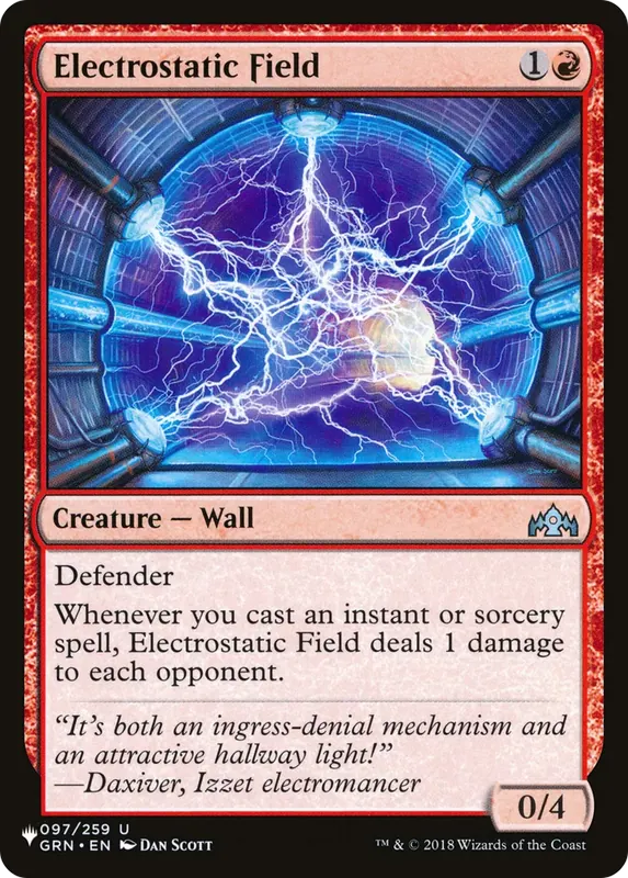 Electrostatic Field [The List]