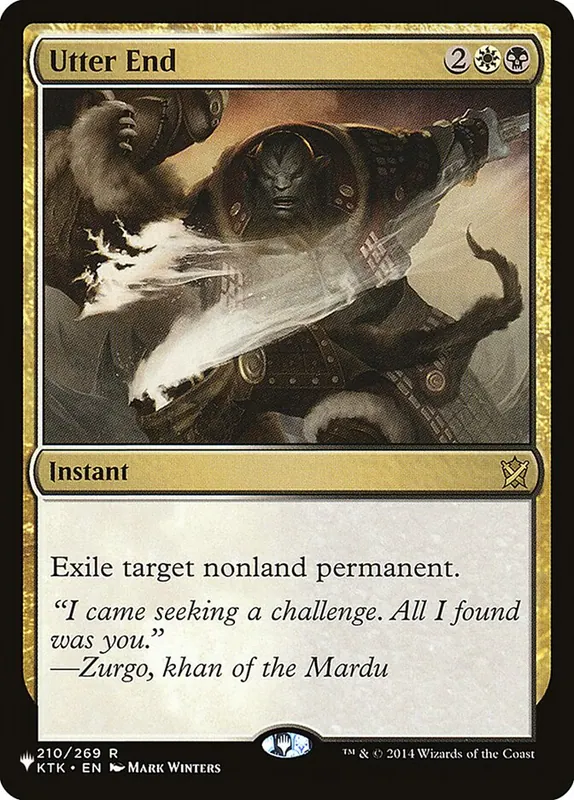 Utter End [The List]