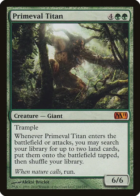 Primeval Titan [Magic 2011] - Español