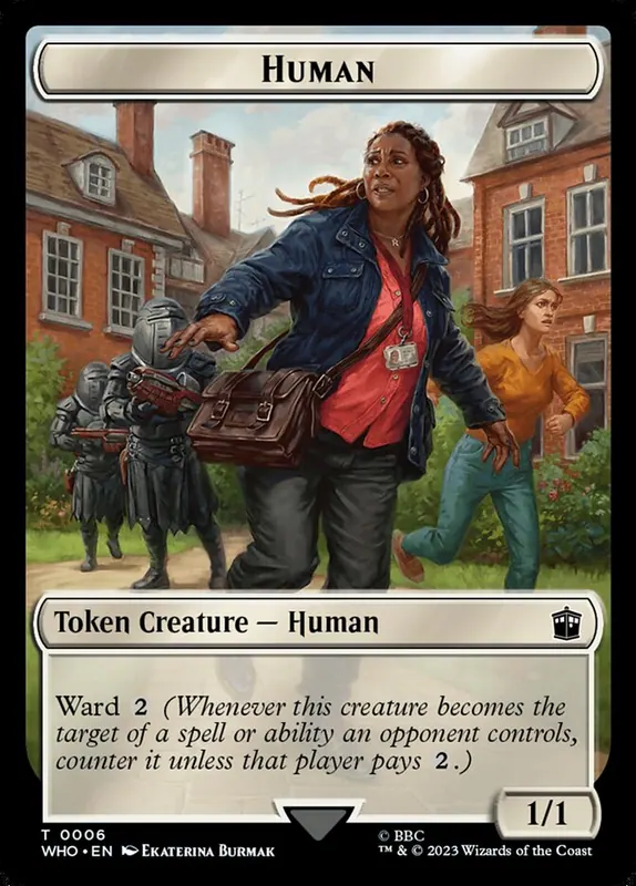 Human [Doctor Who Tokens]