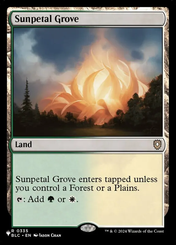 Sunpetal Grove [The List]