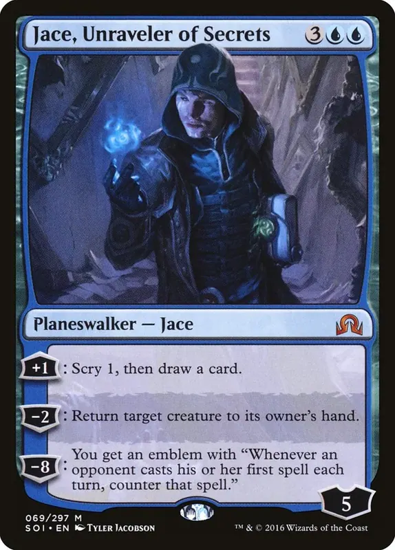Jace, Unraveler of Secrets - Español [Shadows over Innistrad]