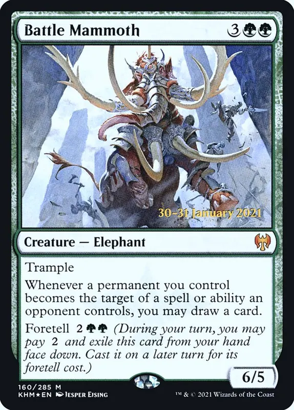 Battle Mammoth [Kaldheim Promos]