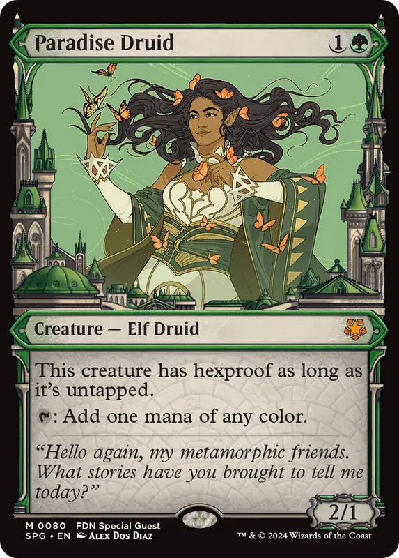 Paradise Druid (Showcase) - Español [Foundations Special Guests]