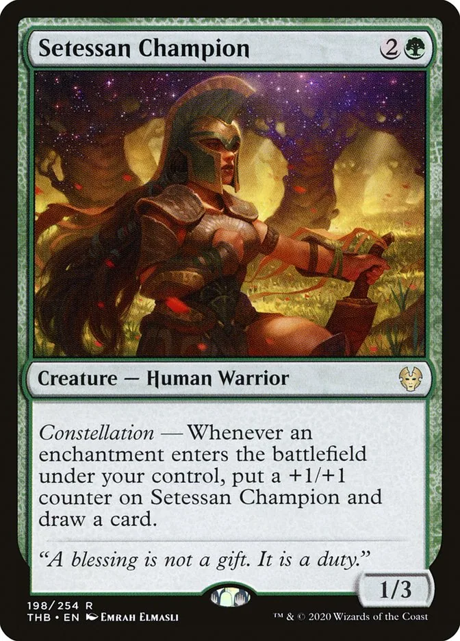 Setessan Champion - Español [Theros Beyond Death]