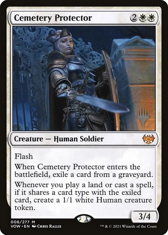 Cemetery Protector [Innistrad: Crimson Vow Promos]