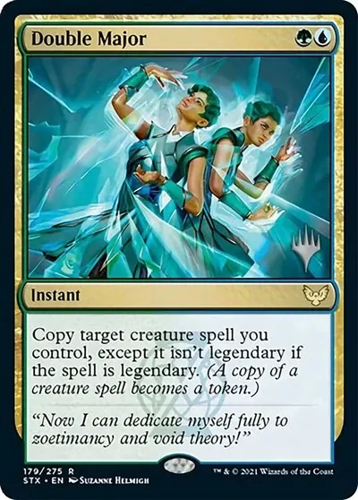 Double Major (Promo Pack) [Strixhaven: School of Mages Promos] - Español