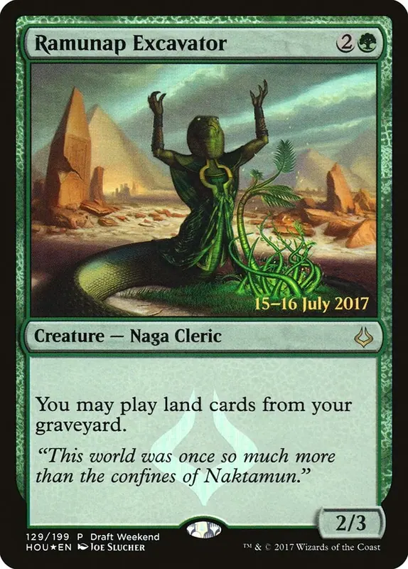 Ramunap Excavator - Español (Draft Weekend) [Hour of Devastation Promos]