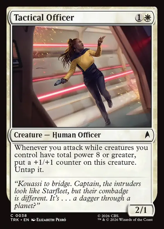 Tactical Officer [Star Trek]
