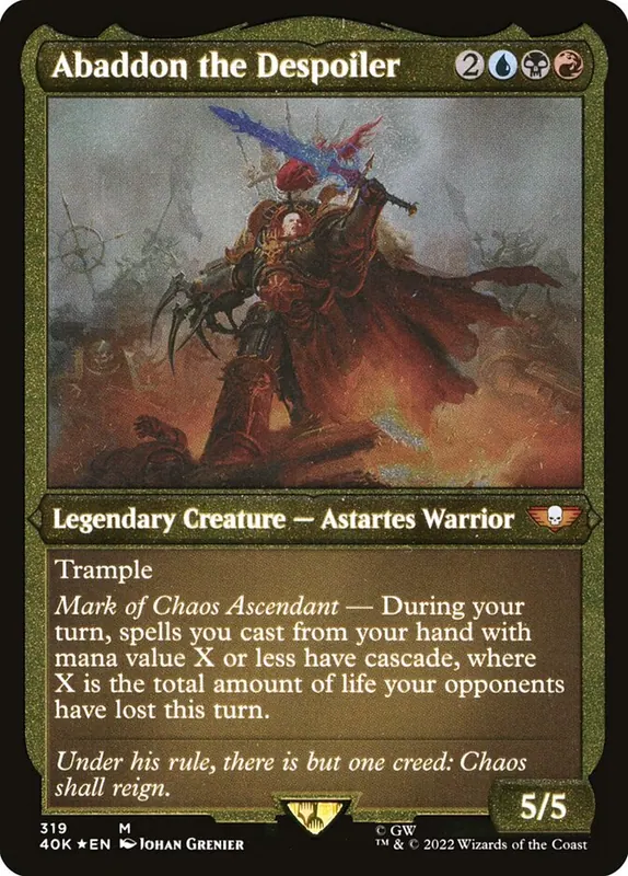 Abaddon the Despoiler [Warhammer 40,000 Commander]