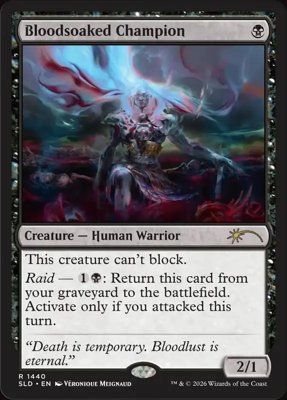 Bloodsoaked Champion [Secret Lair Drop]