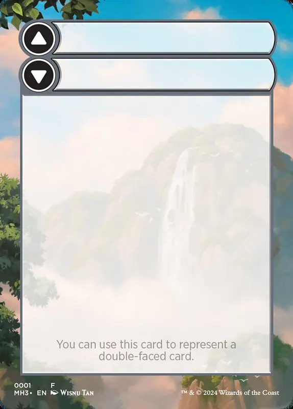 Double-Faced Substitute Card [Modern Horizons 3 Substitute Cards]