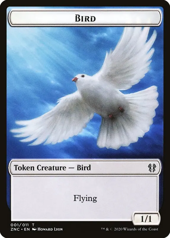 Bird [Zendikar Rising Commander Tokens]