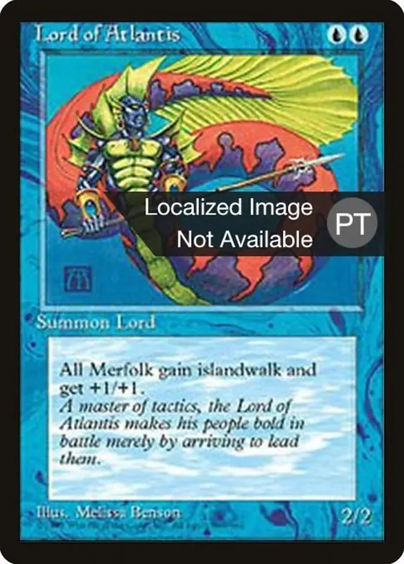 Lord of Atlantis [Fourth Edition (Foreign Black Border)]