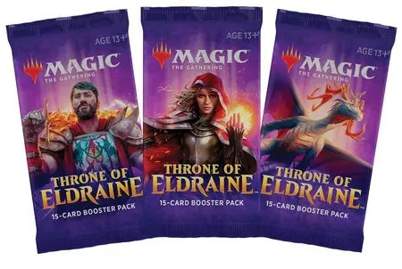 MTG THRONE OF ELDRAINE SOBRE DE CARTAS