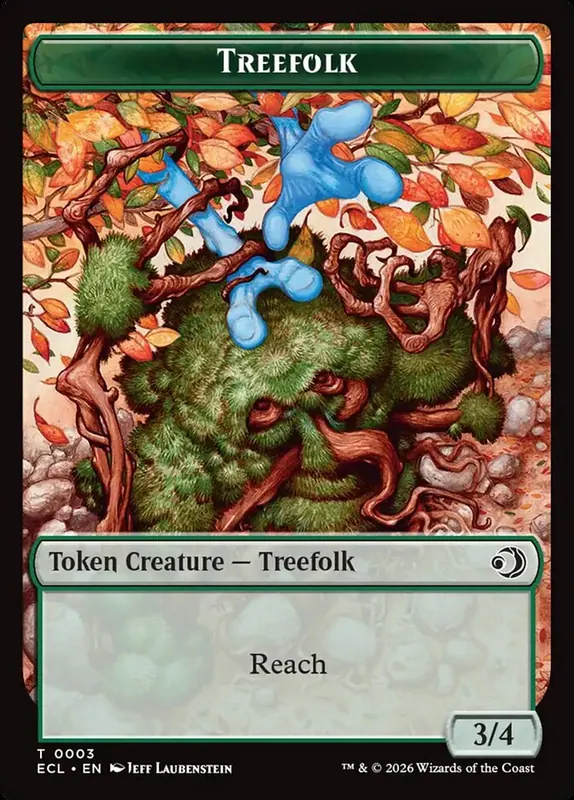 Treefolk [Lorwyn Eclipsed Tokens]