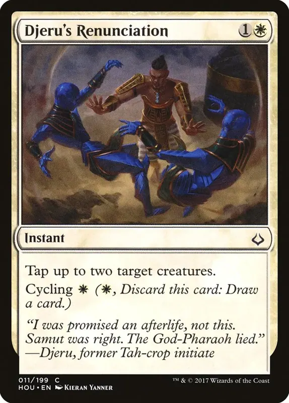 Djeru's Renunciation [Hour of Devastation]