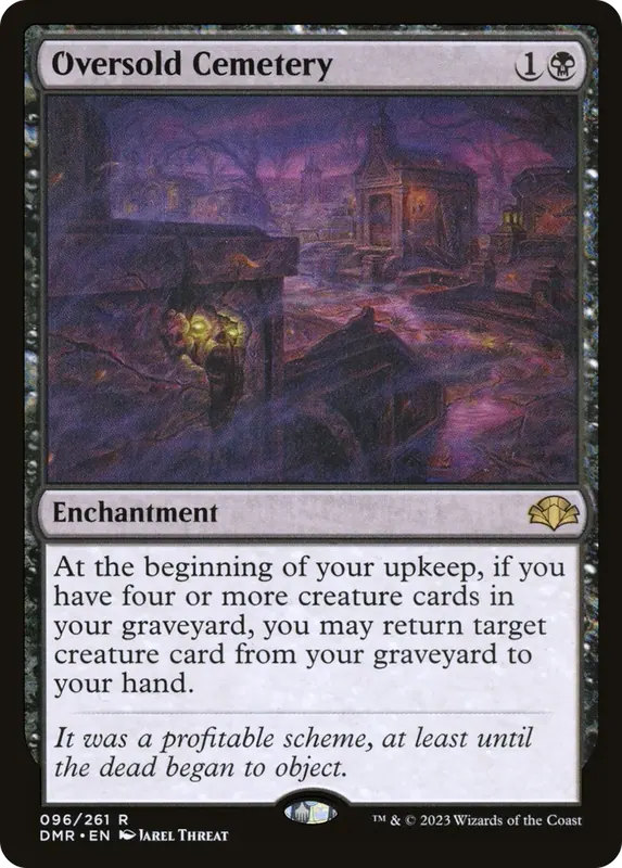 Oversold Cemetery [Dominaria Remastered]