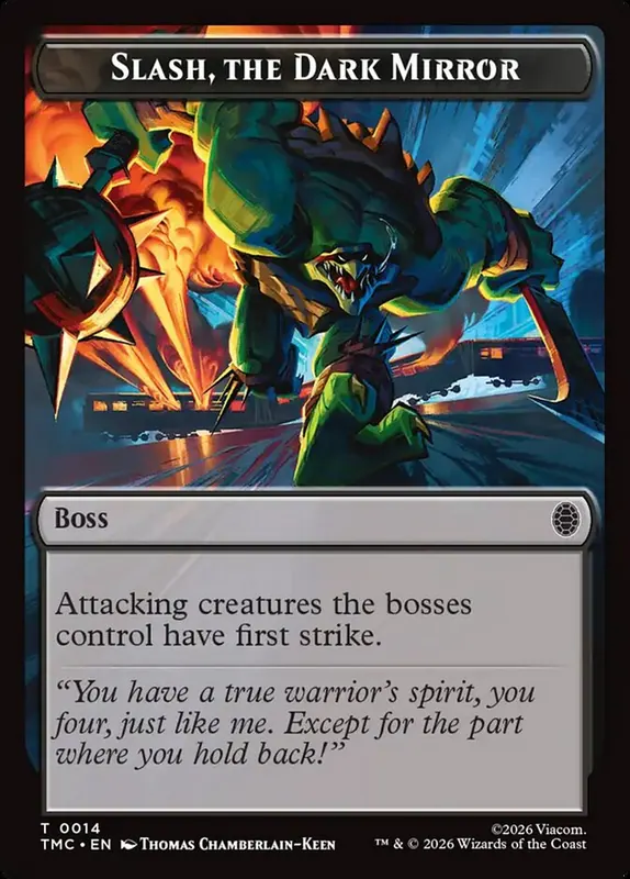 Slash, the Dark Mirror [Teenage Mutant Ninja Turtles Eternal Tokens]