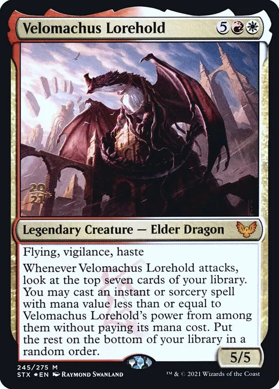Velomachus Lorehold [Strixhaven: School of Mages Promos]