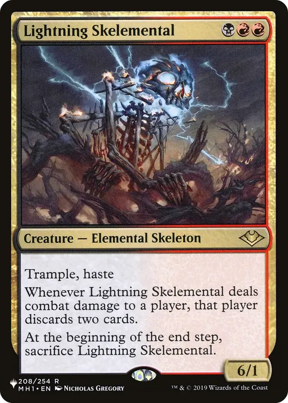 Lightning Skelemental [The List]