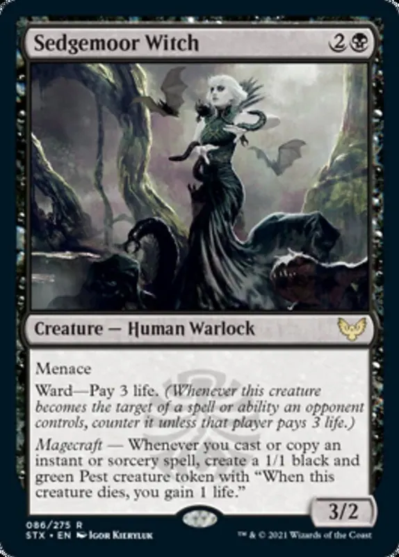 Sedgemoor Witch - Español [Strixhaven: School of Mages]