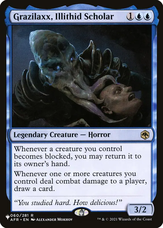 Grazilaxx, Illithid Scholar [The List]