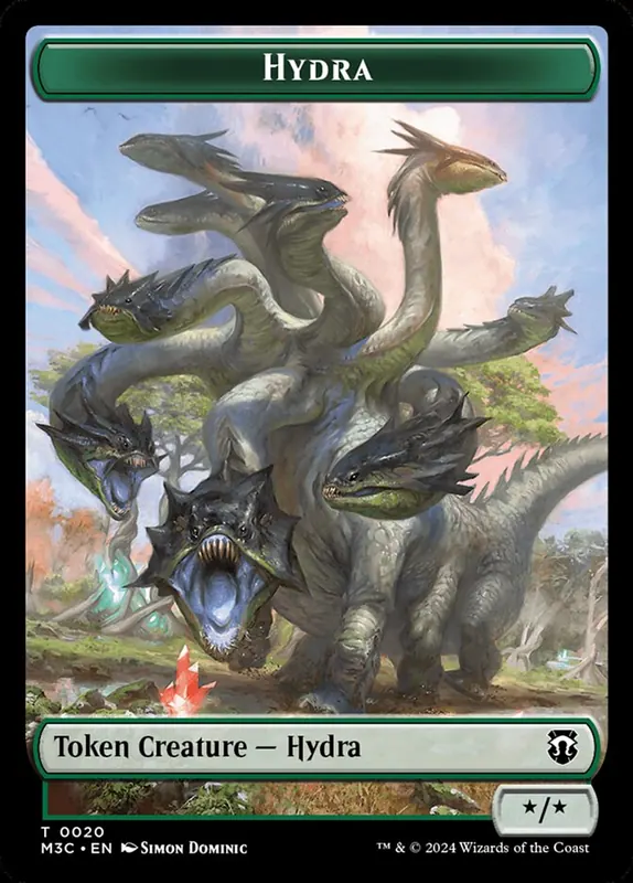 Hydra [Modern Horizons 3 Commander Tokens]