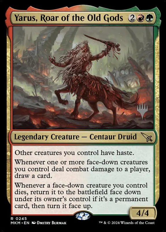 Yarus, Roar of the Old Gods [Murders at Karlov Manor Promos]