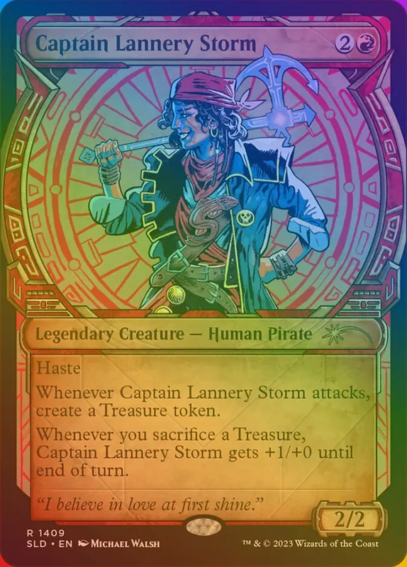 Captain Lannery Storm [Secret Lair Drop]