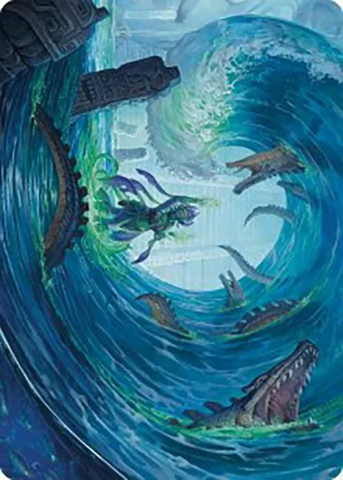 Wave Goodbye Art Card [The Lost Caverns of Ixalan Art Series]