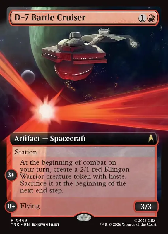 D-7 Battle Cruiser [Star Trek]