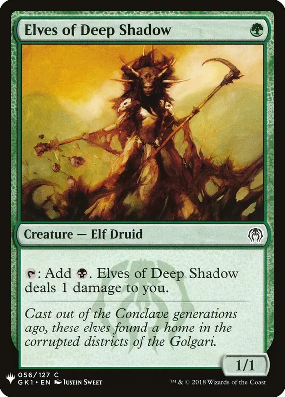 Elves of Deep Shadow [The List]